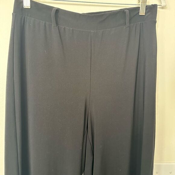 WHBM Black Wide Leg Pants L - Picture 2 of 8